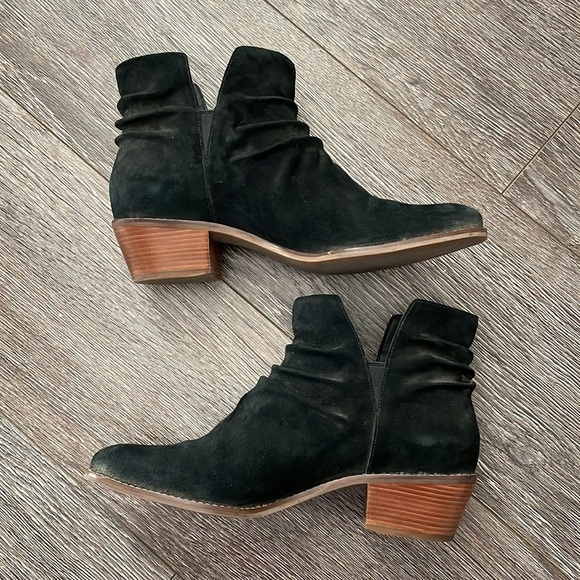 EUC Cole Haan black suede Alayna Slouch Bootie - Picture 5 of 10